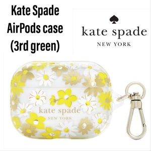 Kate Spade case for AirPods (3rd gen) - yellow flower
